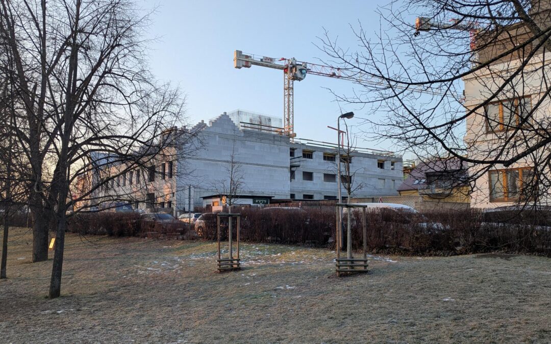 Průběh výstavby Radotínského dvora